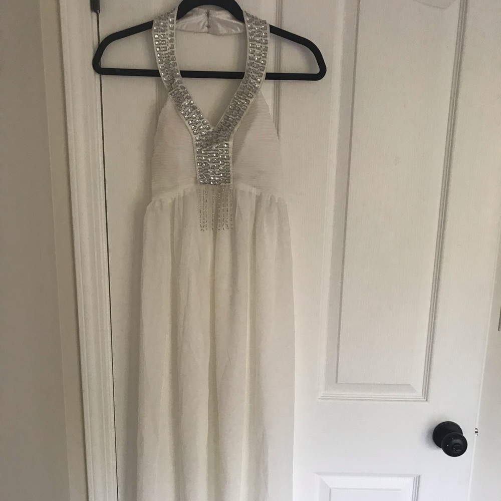 White gown